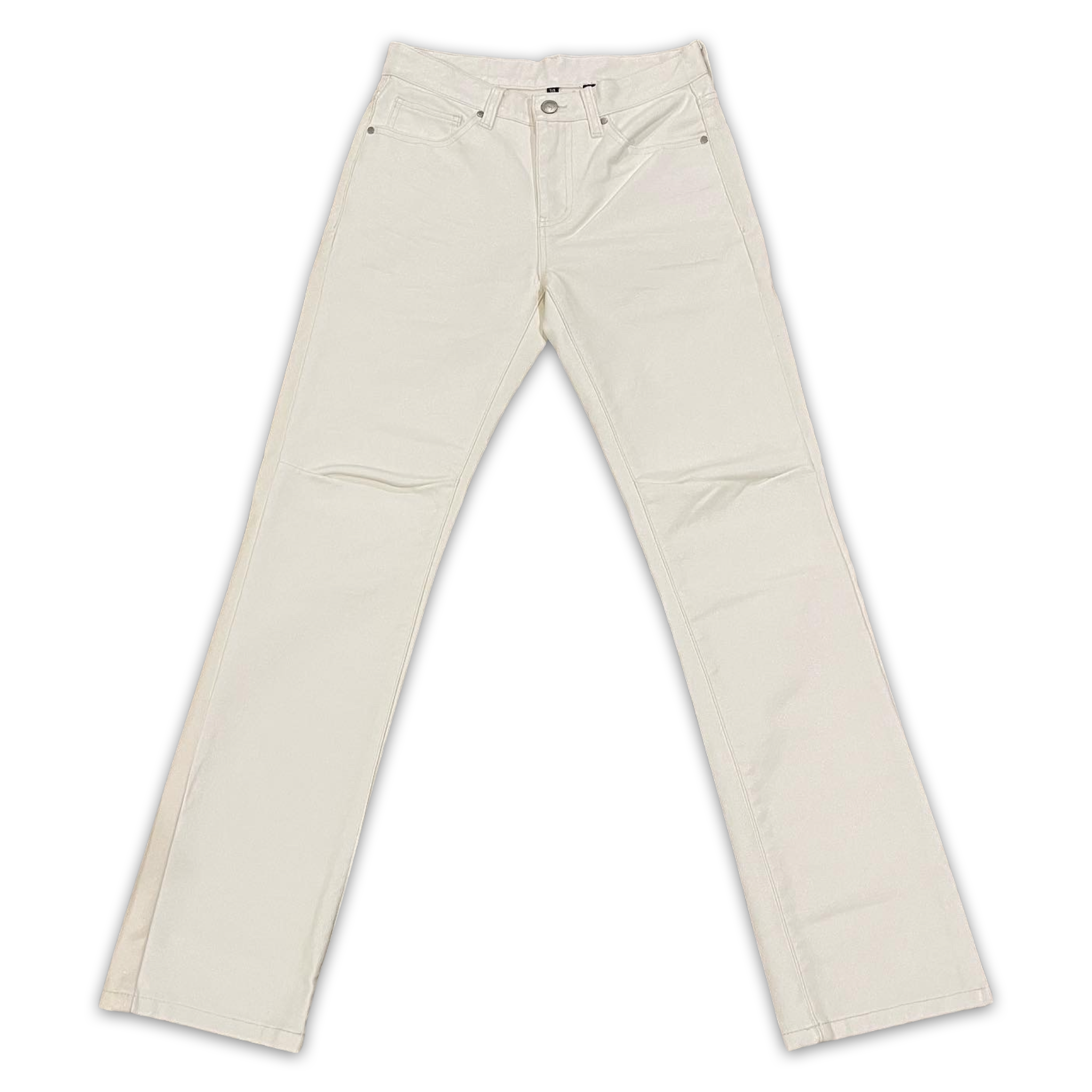 white wax denim